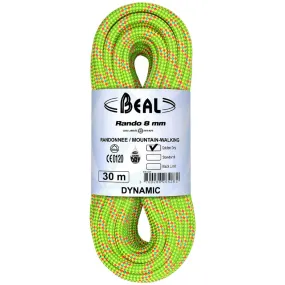 8mm Rando 30m Walking Rope - Green