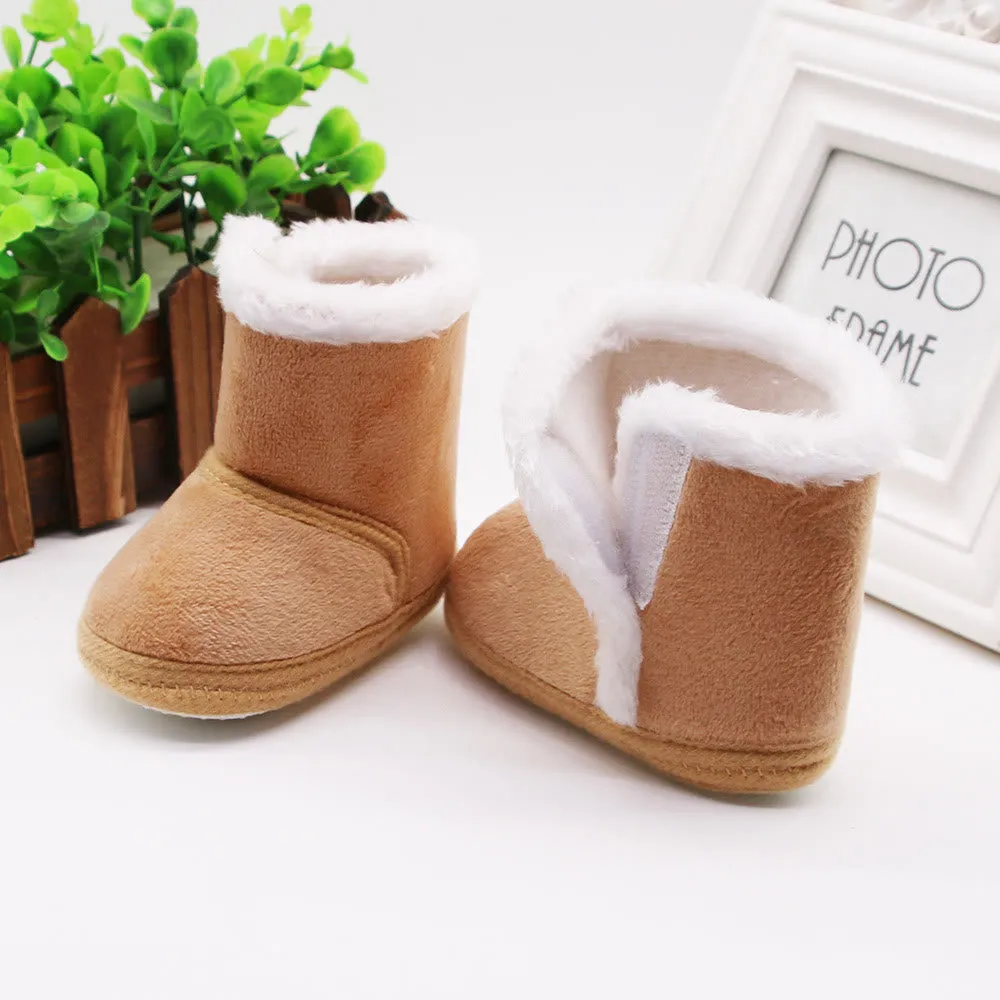 Baby Fleece Pre-walker Warm Snow Boots