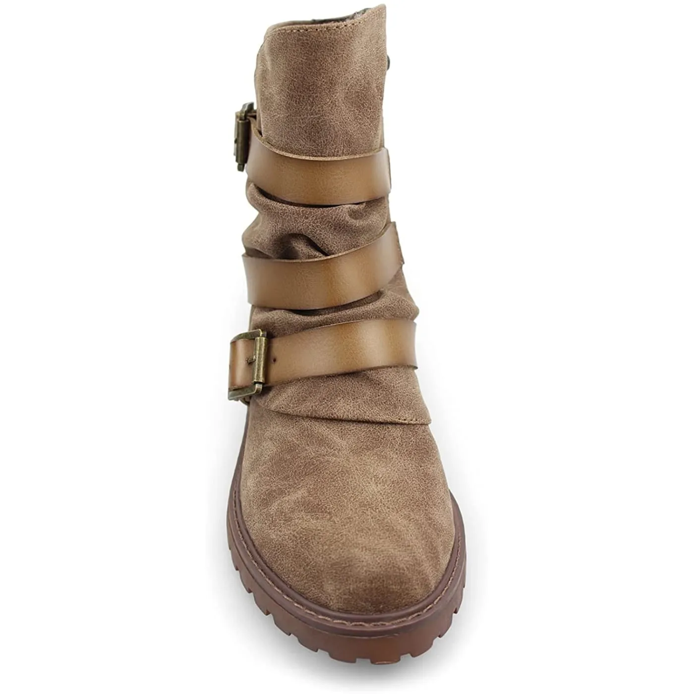 Blowfish Malibu Rux Taupe Womens Ankle Boots