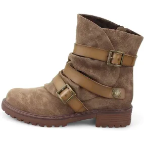 Blowfish Malibu Rux Taupe Womens Ankle Boots