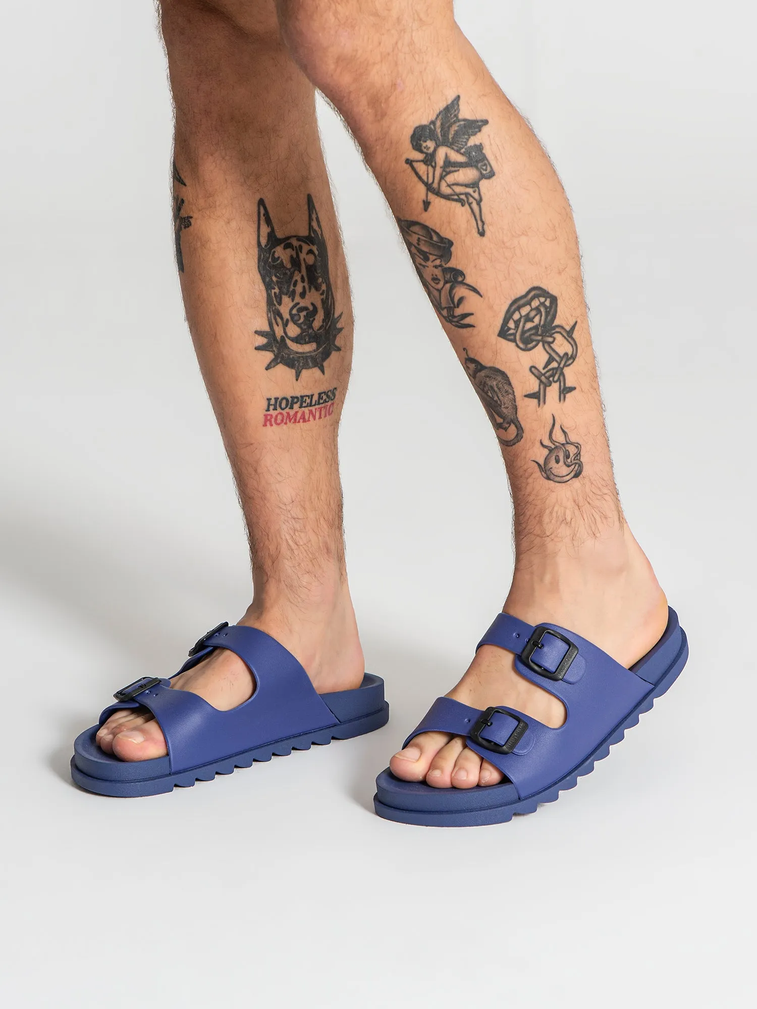 Blue Explorer Sandals