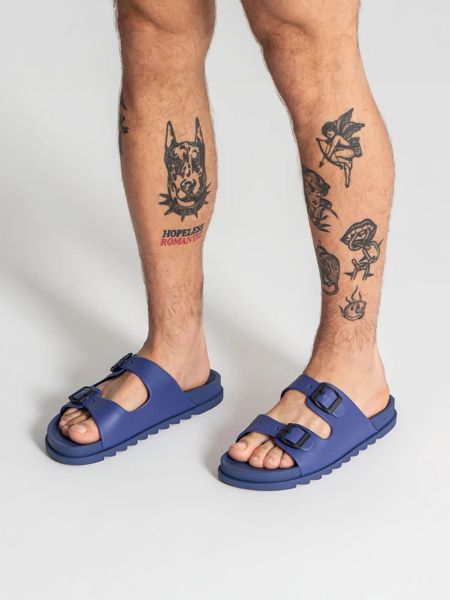 Blue Explorer Sandals