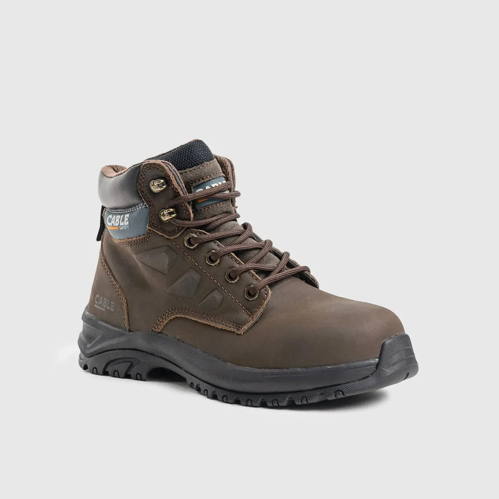 Cable Mercury Steel Toe Dark Brown