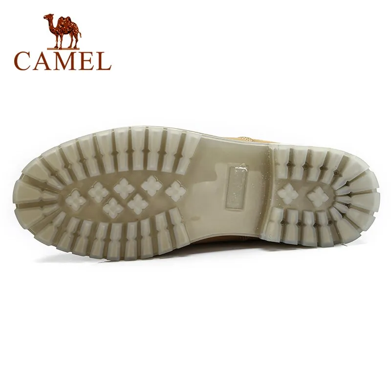 CAMEL Official Original Men's Boots Man Cushioning Leather Martin
