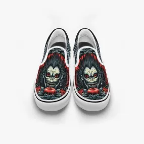 Death Note Ryuk Shinigami Slip Ons Anime Shoes