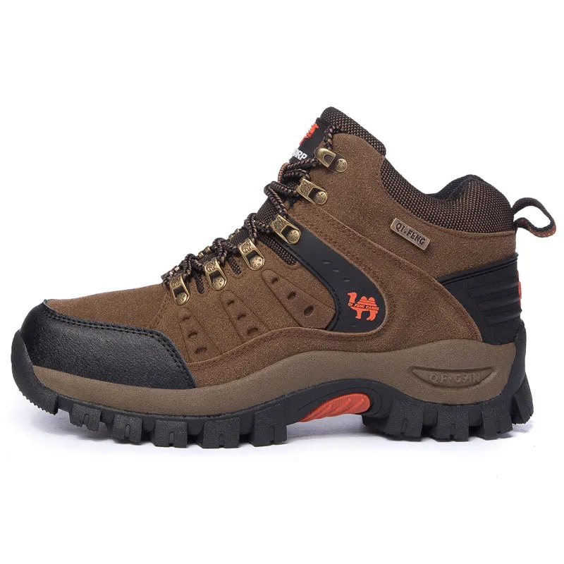 DopeStride™ bruine waterdichte orthopedische wandelschoenen