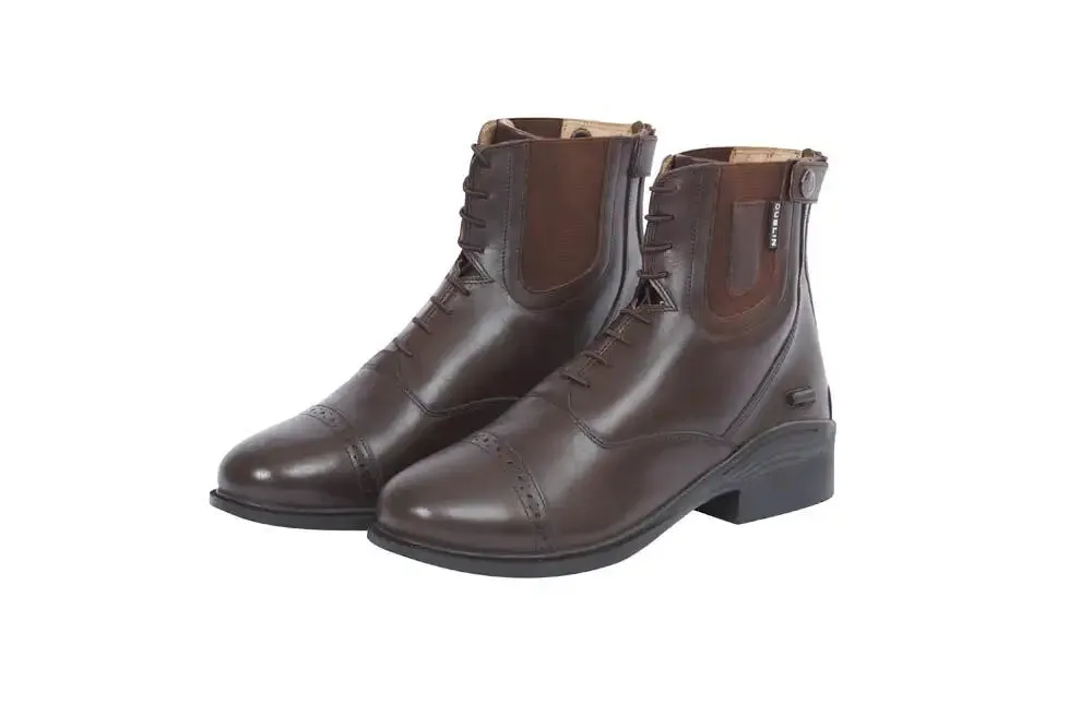 Dublin Evolution Lace Front Paddock Boot Brown
