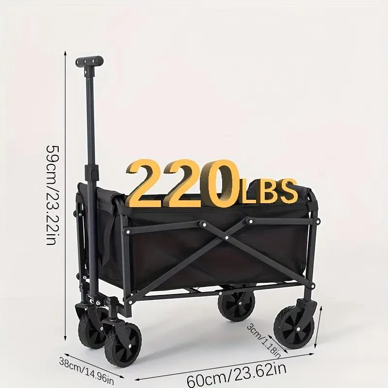 Heavy-Duty Collapsible Utility Wagon Cart