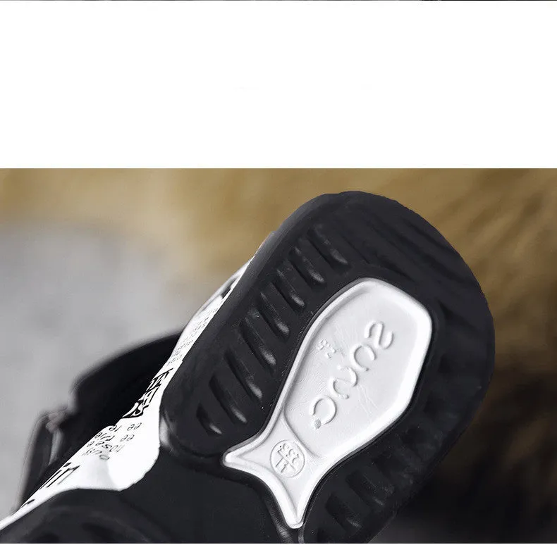 High-top Snow Boots Fleece-lined Warm Men's Sneakers