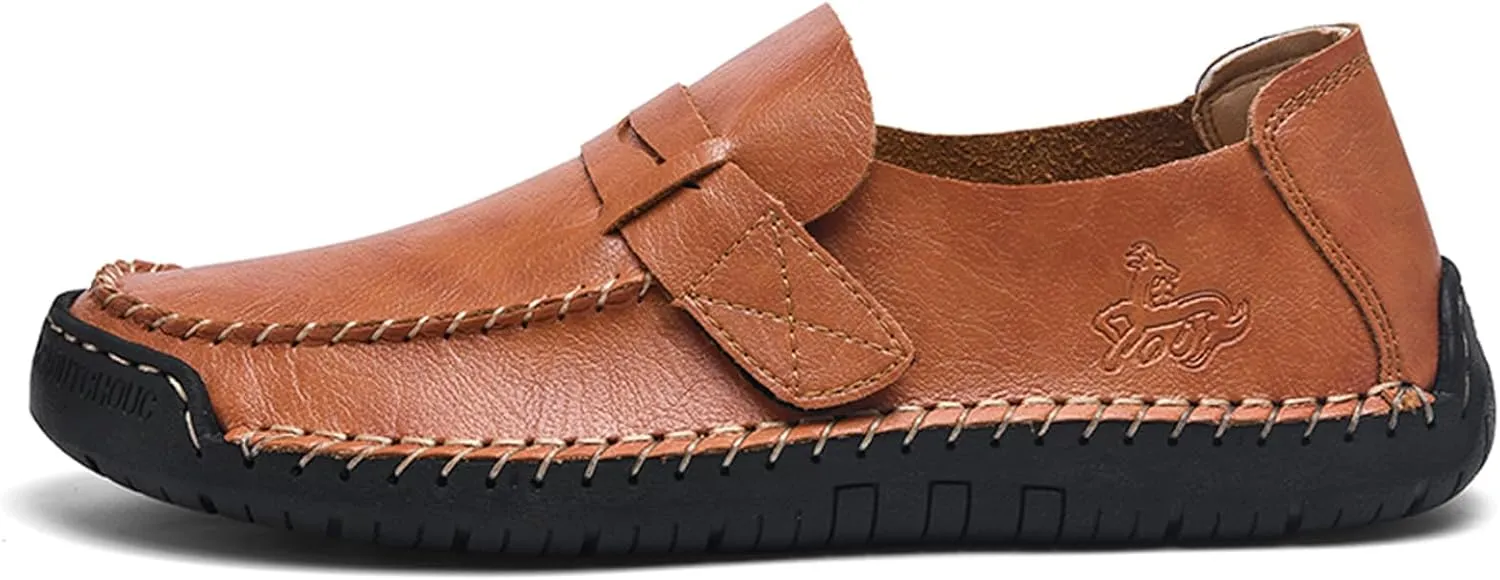 Honeystore Men's Loafers Shoes Casual Slip-on Driving Loafers