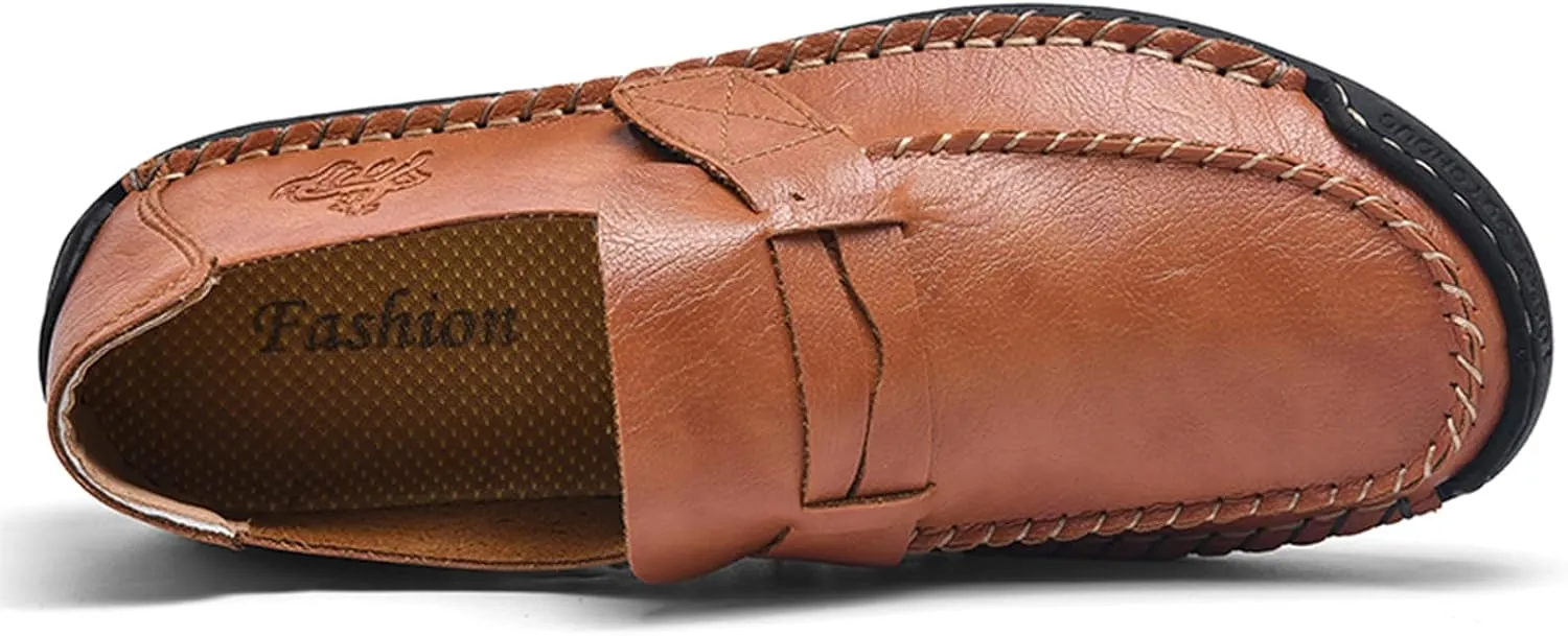 Honeystore Men's Loafers Shoes Casual Slip-on Driving Loafers