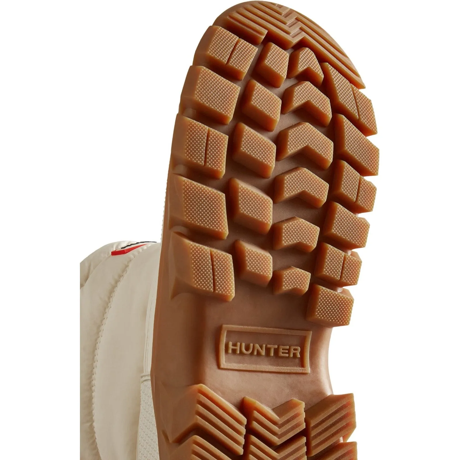 Hunter Womens Beige WFS2108WWU-WWG Intrepid Short Snow Boots