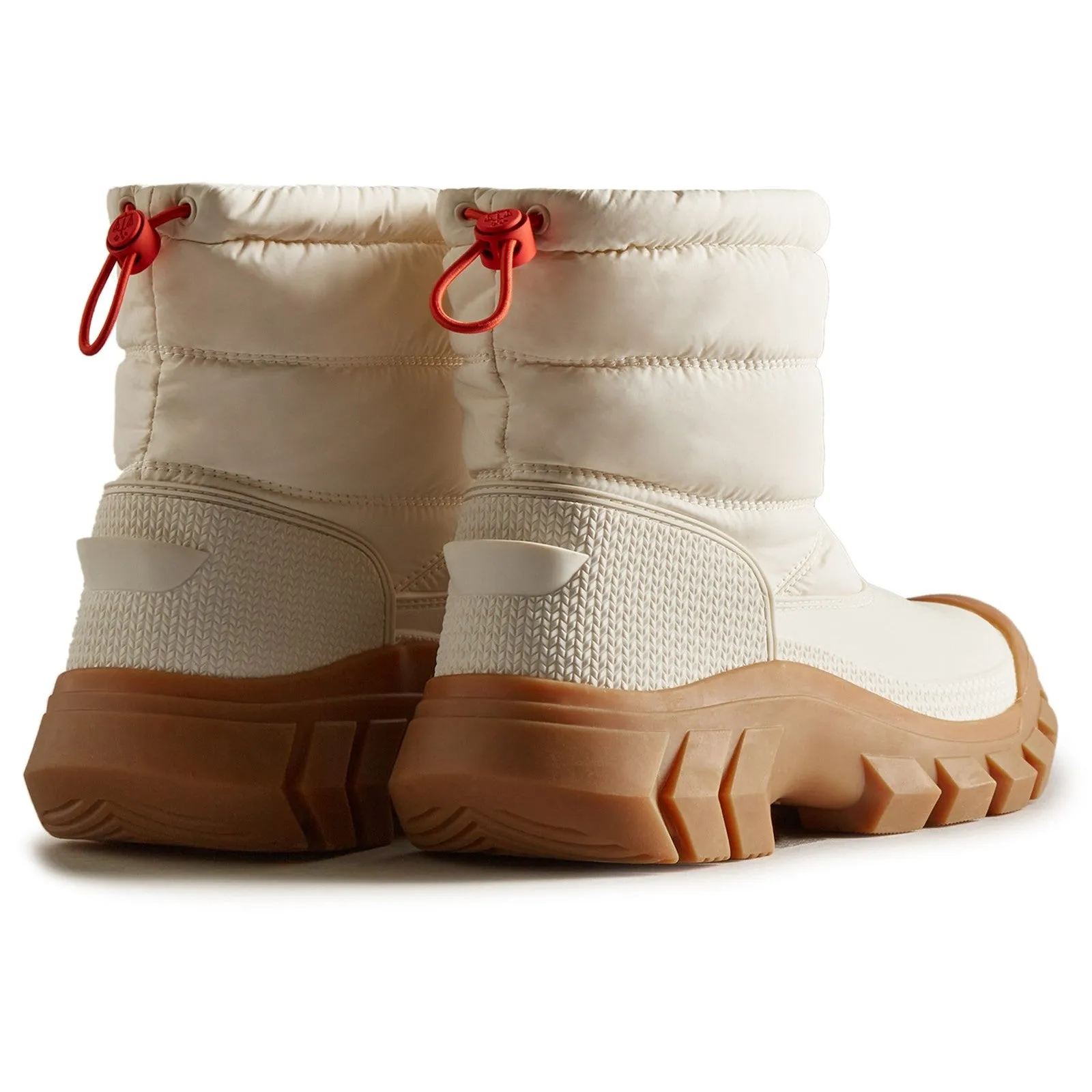 Hunter Womens Beige WFS2108WWU-WWG Intrepid Short Snow Boots