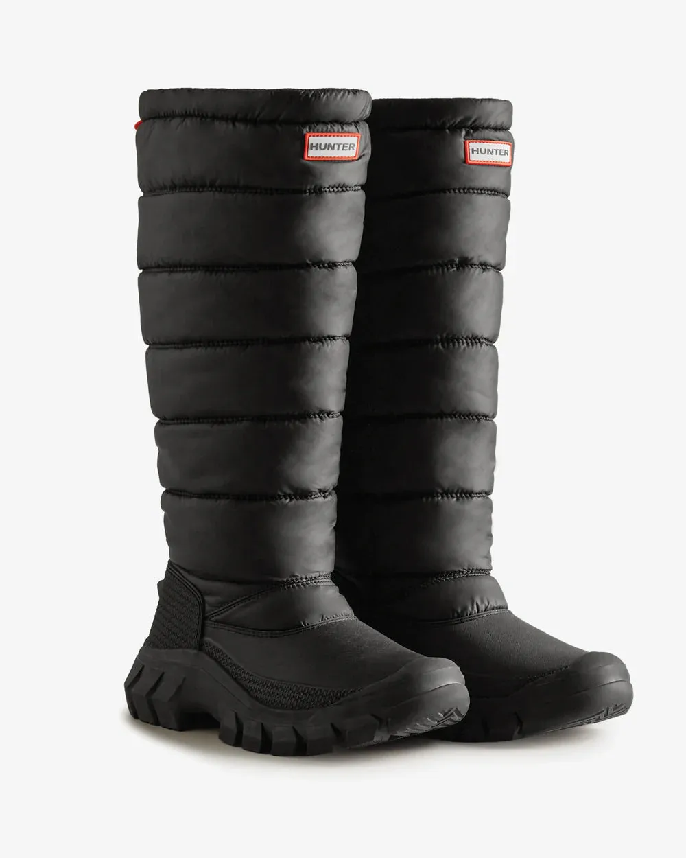 Hunter Womens Black WFT2108WWU-BLK Intrepid Tall Snow Boots