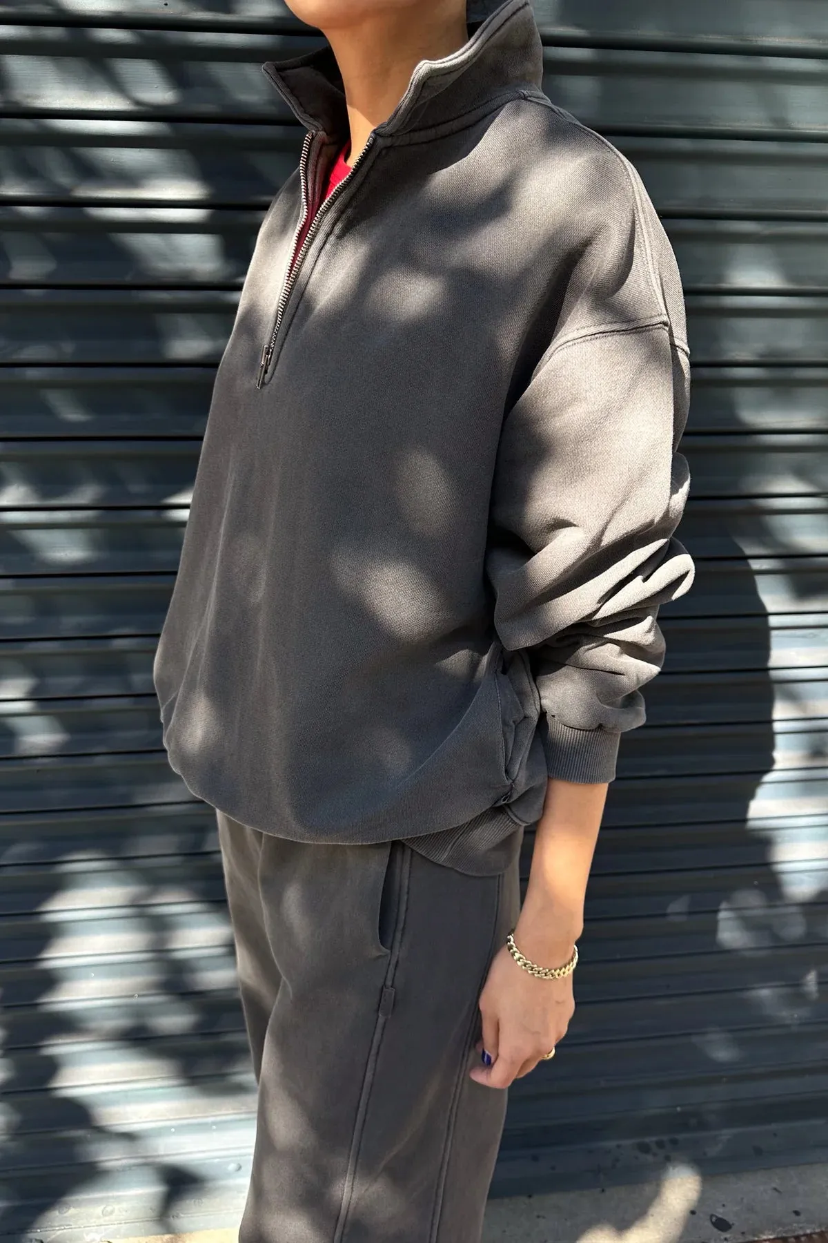 Le Bon Shoppe French Terry Coal Noah Sweatshirt