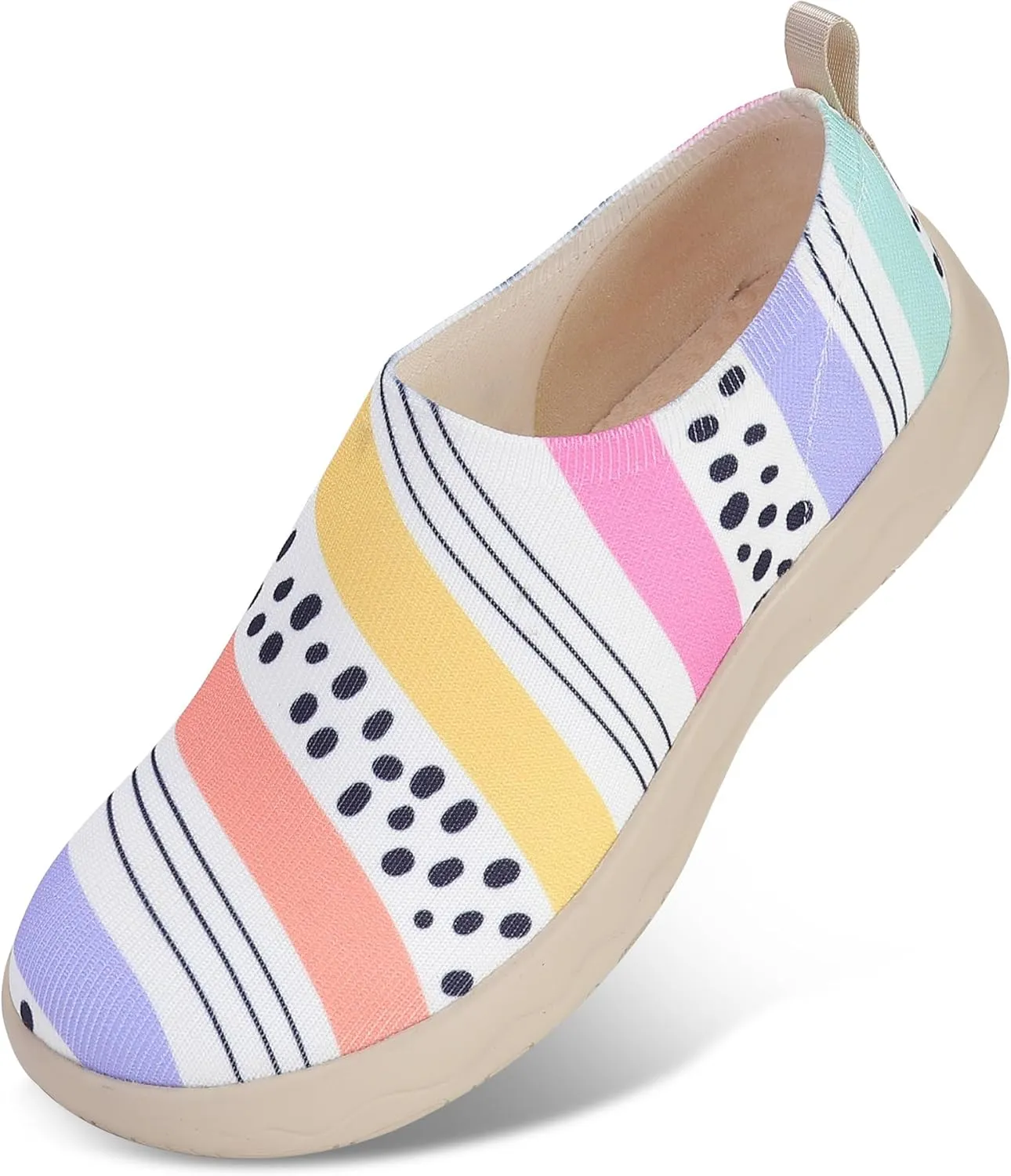 Loafers for Women Comfortable Slip On Walking Shoes Lightweight Travel Sneaker Casual Flats