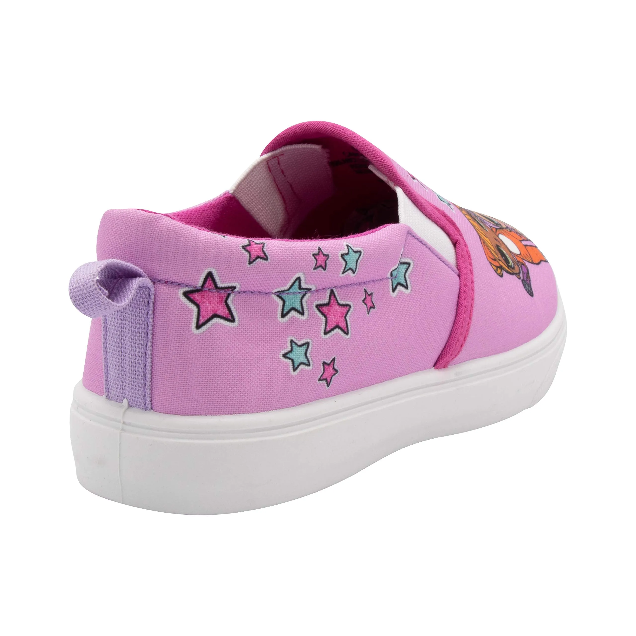 L.O.L. Surprise! Girls Slip-On Canvas Sneaker; Pink Size 2