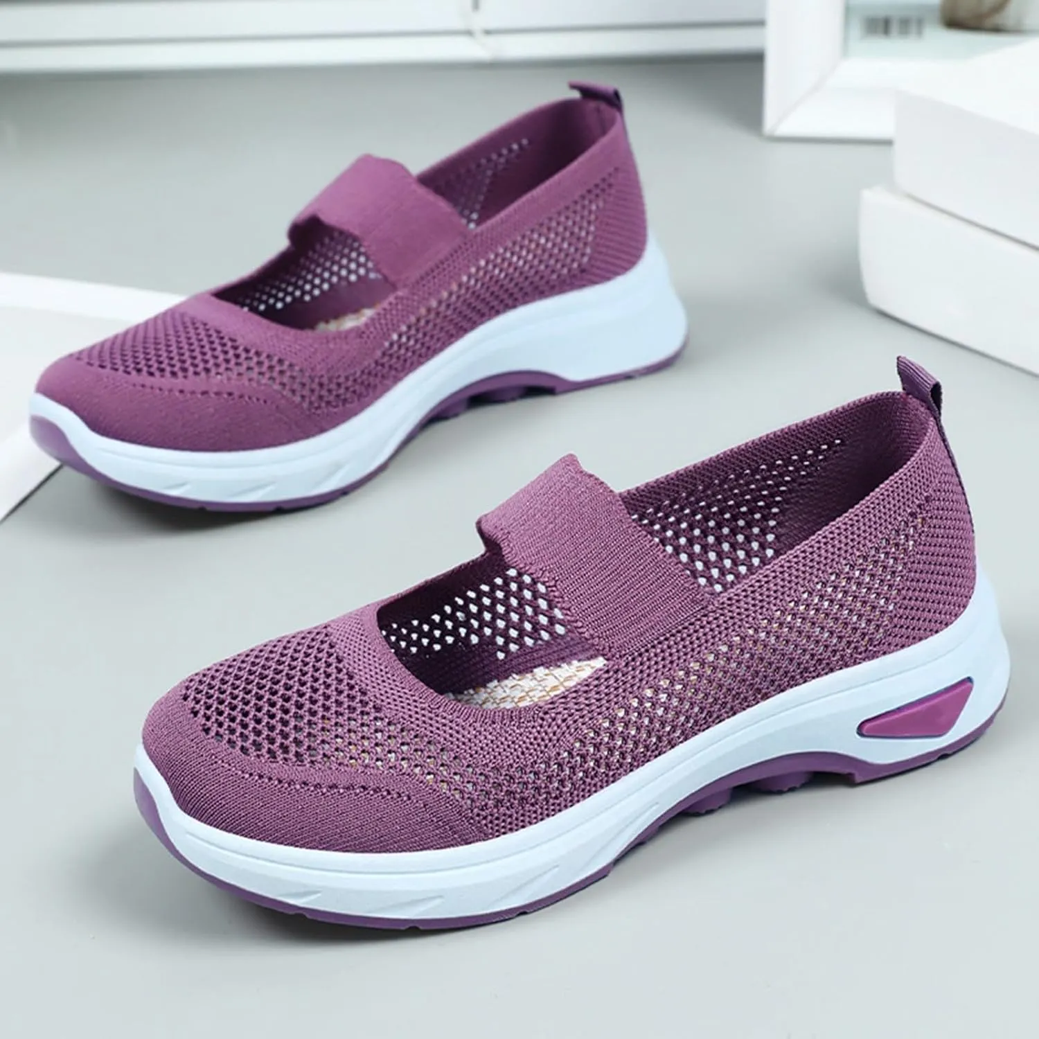 L𝐨w Top Sneakers for Women Lace-Up Retro Sneaker Comfortable Wide Width Slip On Walking Shoes Breathable Thick Sole Running Shoes