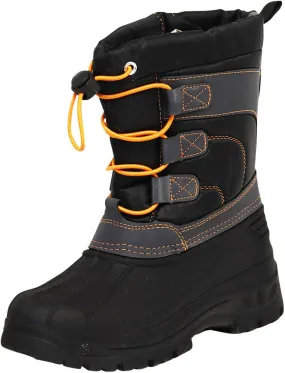 Norty Boys 11-3 Grey Ski Boot 50024