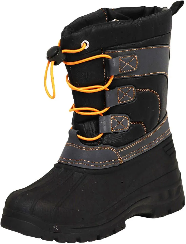 Norty Boys 11-3 Grey Ski Boot 50024