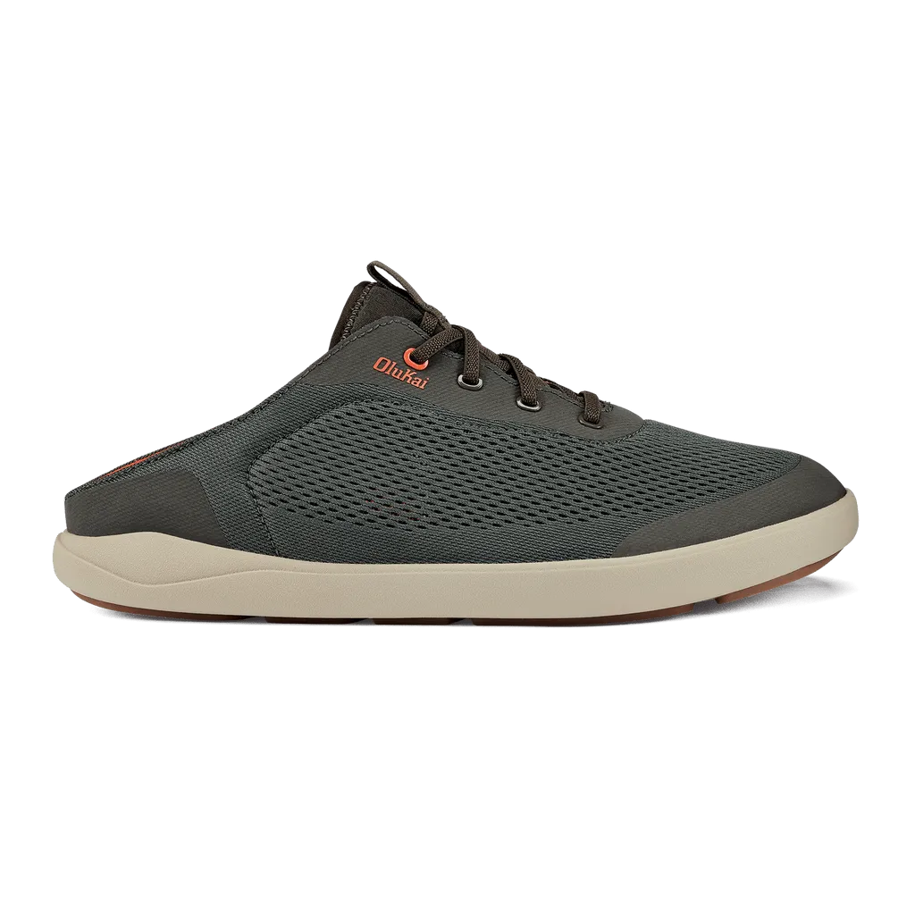 OluKai Men's Moku Pae Slip Ons- Island Salt/Koi