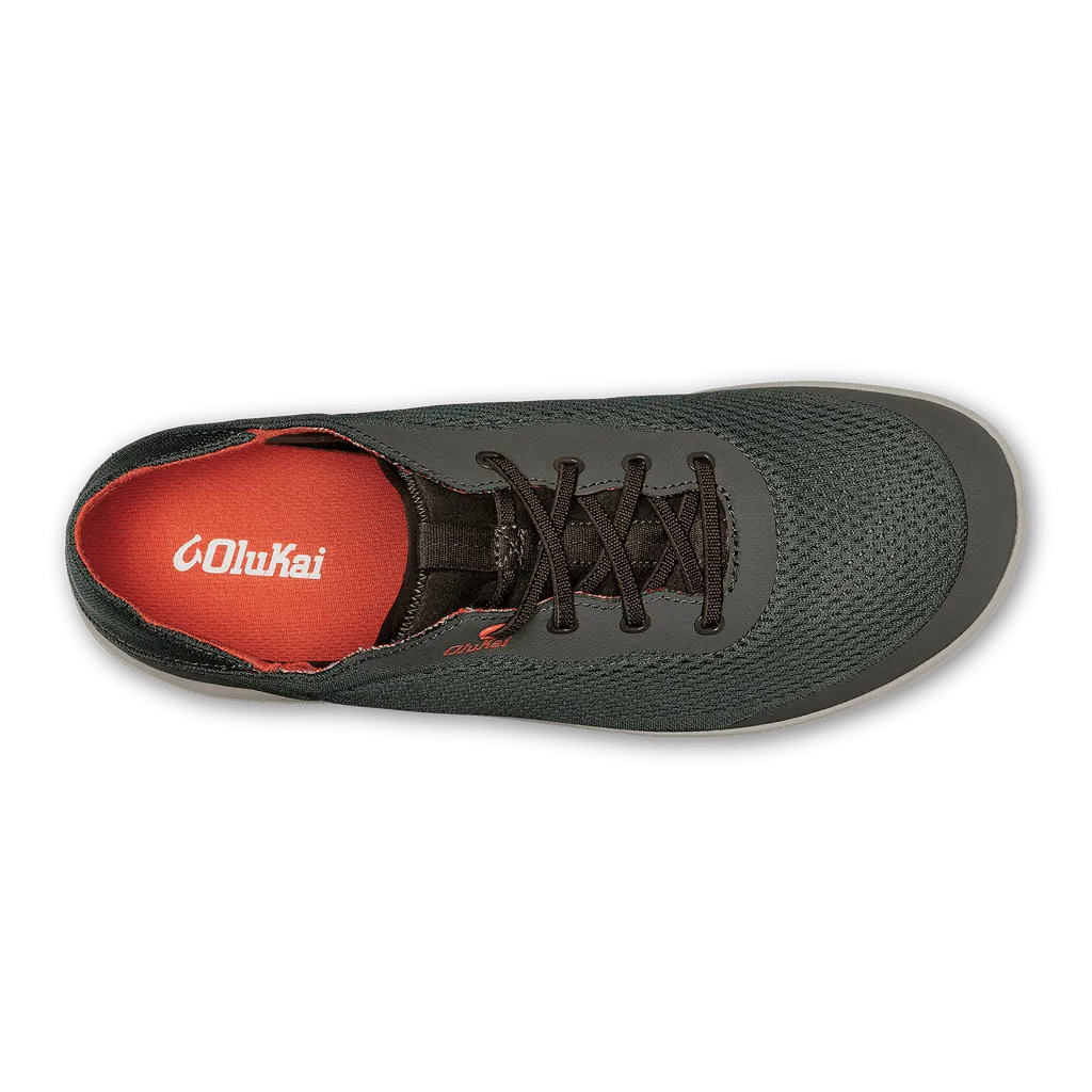 OluKai Men's Moku Pae Slip Ons- Island Salt/Koi