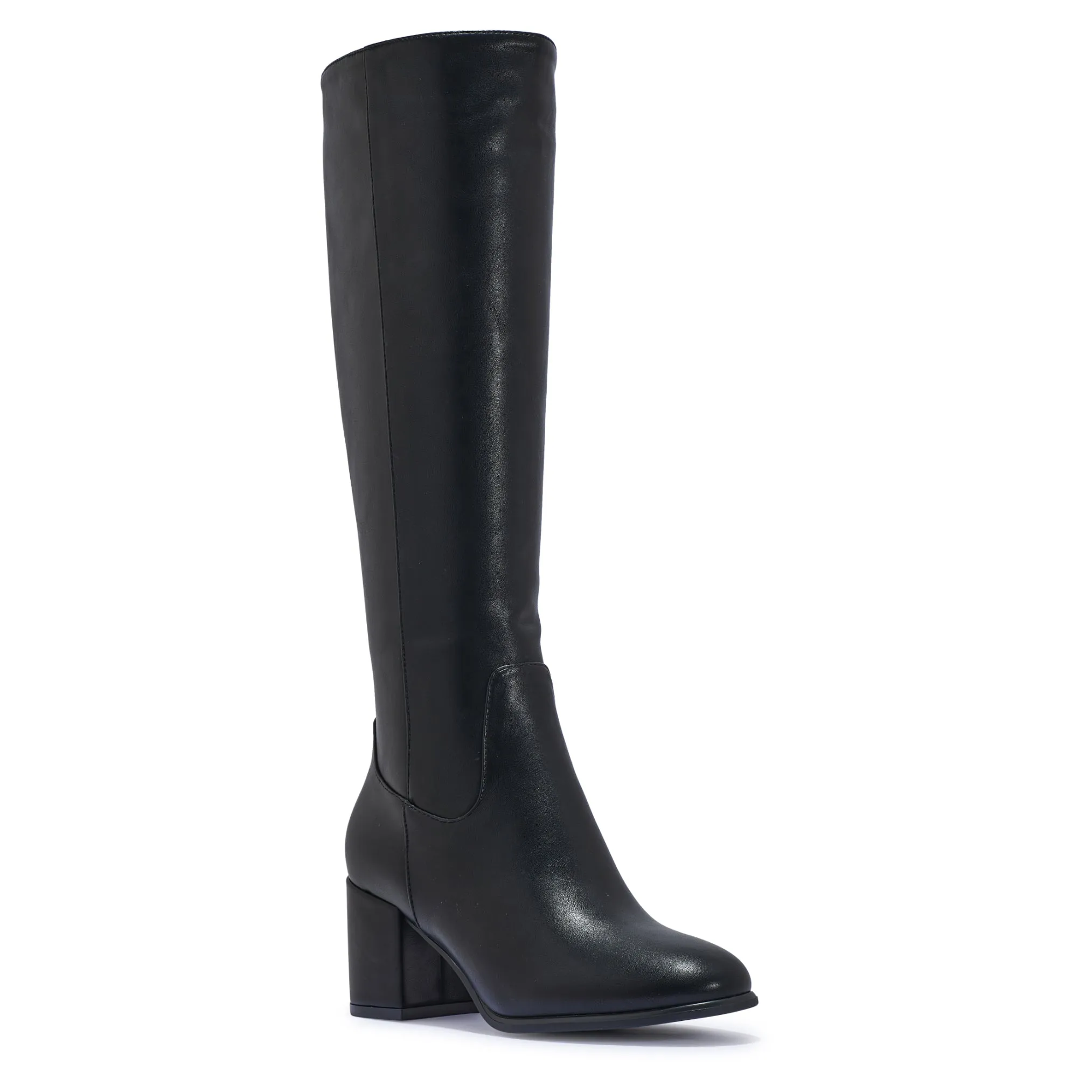 PUNCH5 – PUNCH5 CALF HEIGHT BLOCK HEEL BOOT