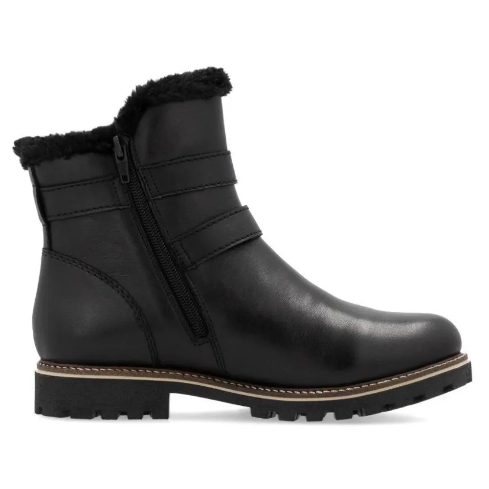 Remonte Samira 84 Black Leather Boot (Women's)