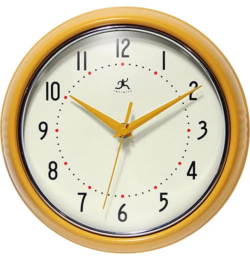 Retro Round Clock