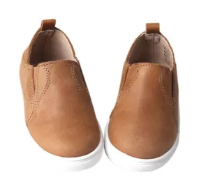 Saddle - Slip On Sneakers - US Size 5-10 - Hard Sole