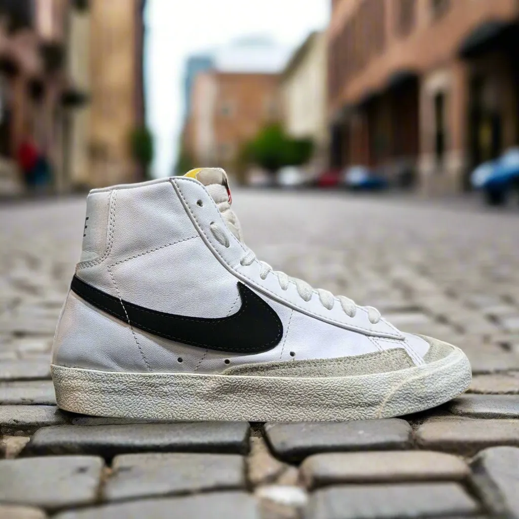 Slam Jam x Nike Blazer Vintage '77 in White/Black Size UK 6 / EU 39 / US 6.5