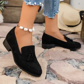 Tassel Loafers-Casual Slip-on-schoenen met zachte zool
