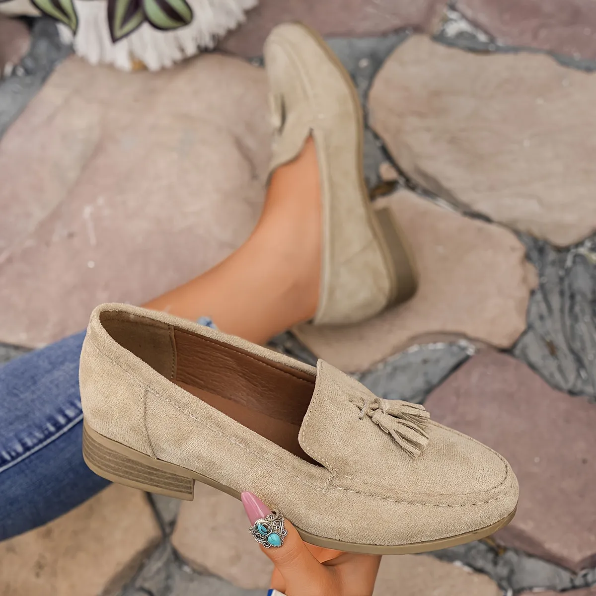Tassel Loafers-Casual Slip-on-schoenen met zachte zool