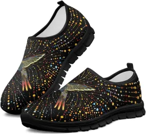Unisex Upper Mesh Kint Loafers Women Men Elastic Slip-on Sneakers Comfort Walking Tennis Shoe