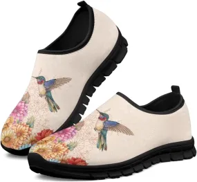 Unisex Upper Mesh Kint Loafers Women Men Elastic Slip-on Sneakers Comfort Walking Tennis Shoe